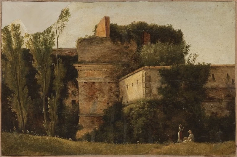 Paesaggio con ruderi - Pinacoteca Comunale di Faenza
